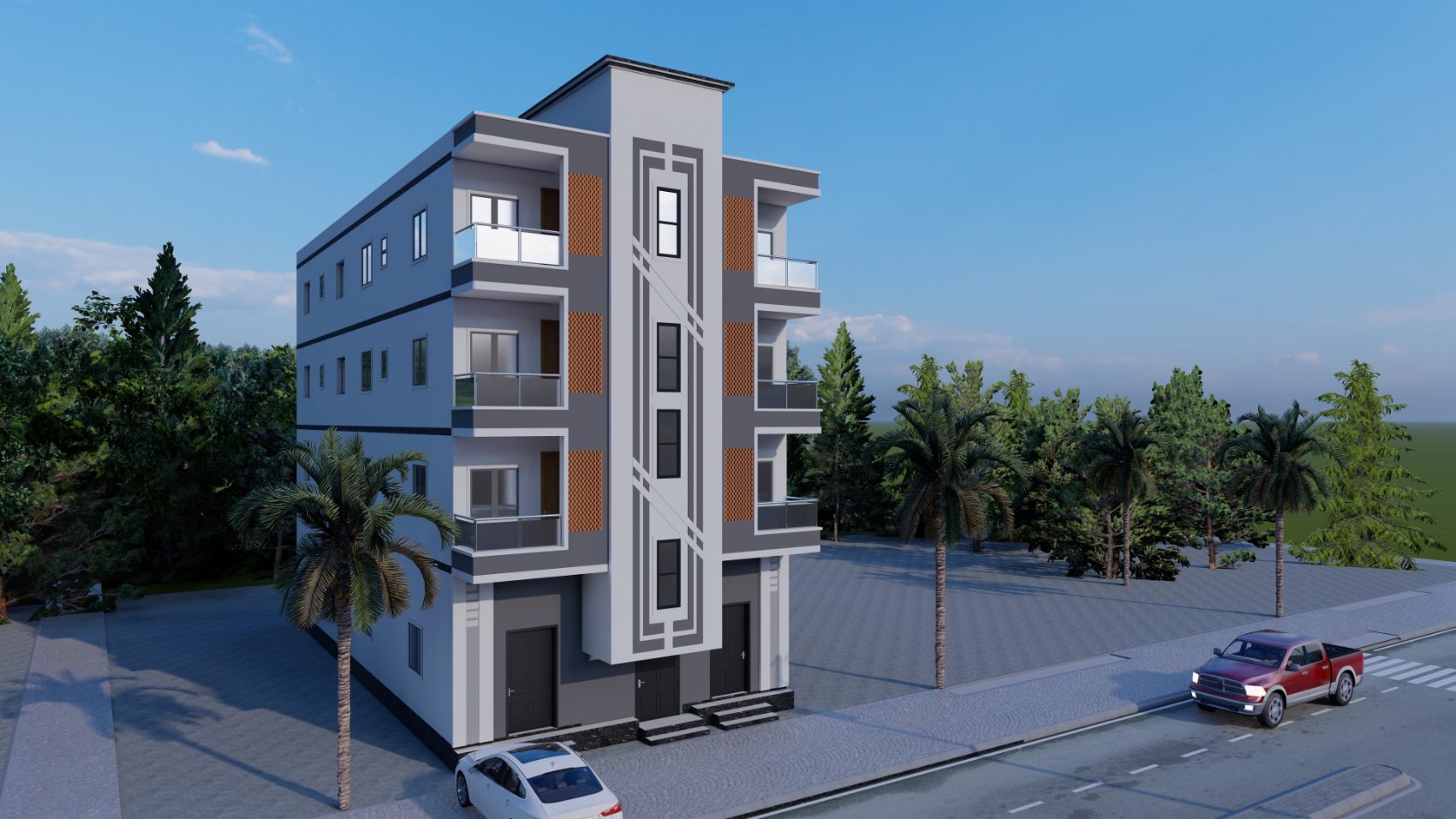 Somacon 3-storey apartment block